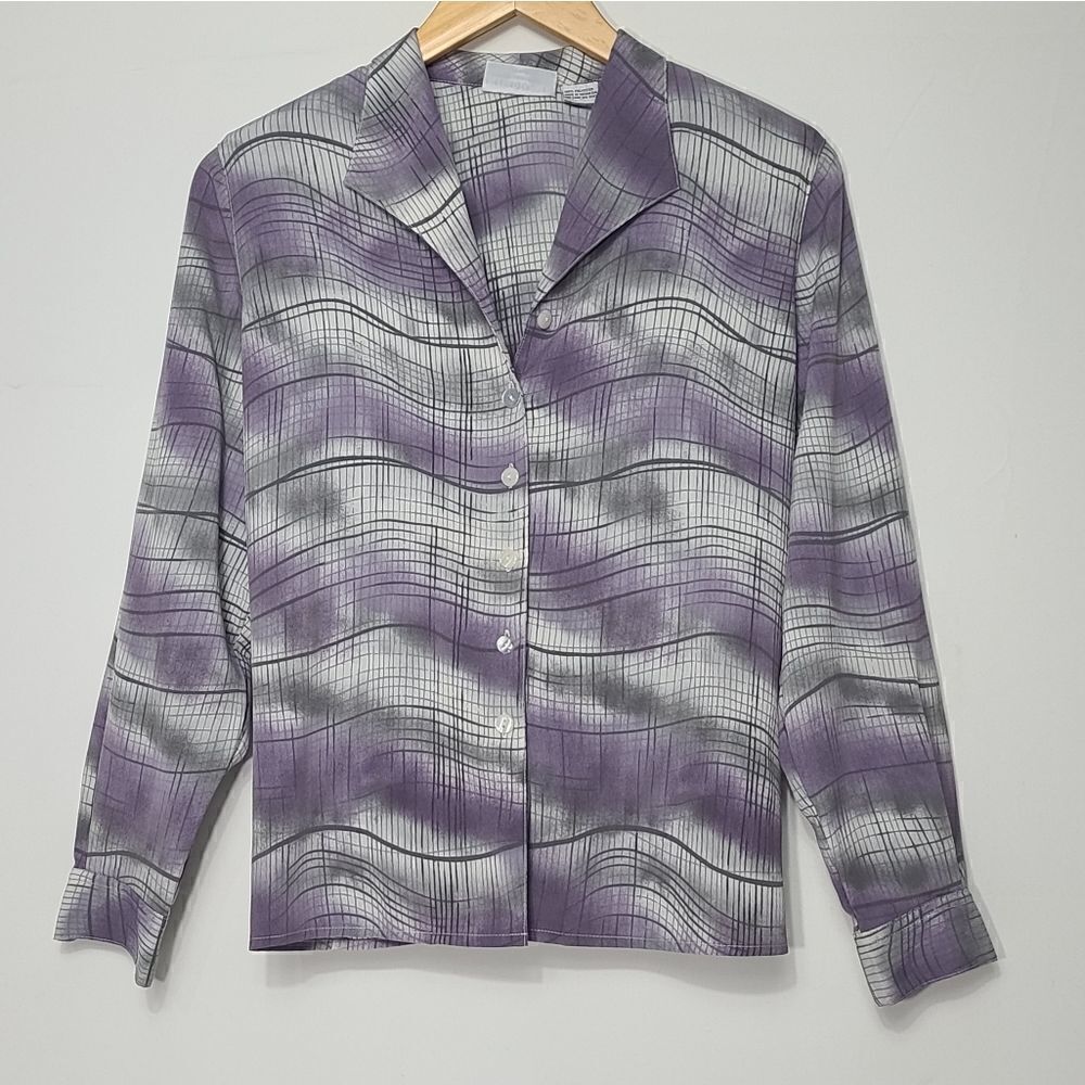 Alfred Dunner Button Up Shirt - Picture 3 of 9